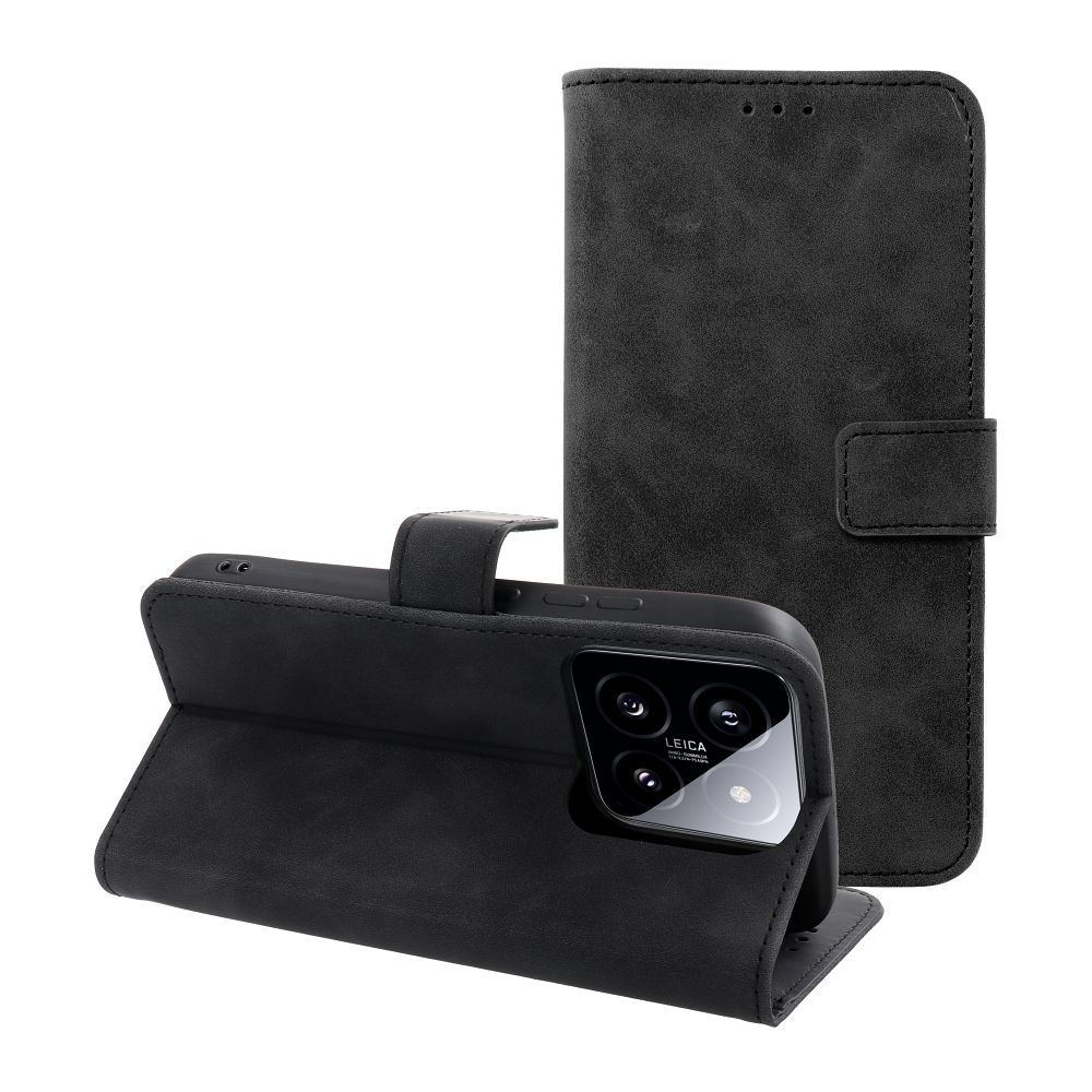 Flip case for Xiaomi 14 Tender Book black