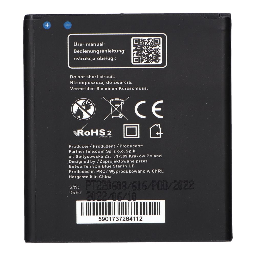 Akku Samsung Core Prime G3606 G3608 G3609:lle 2800 mAh Blue Star Premium