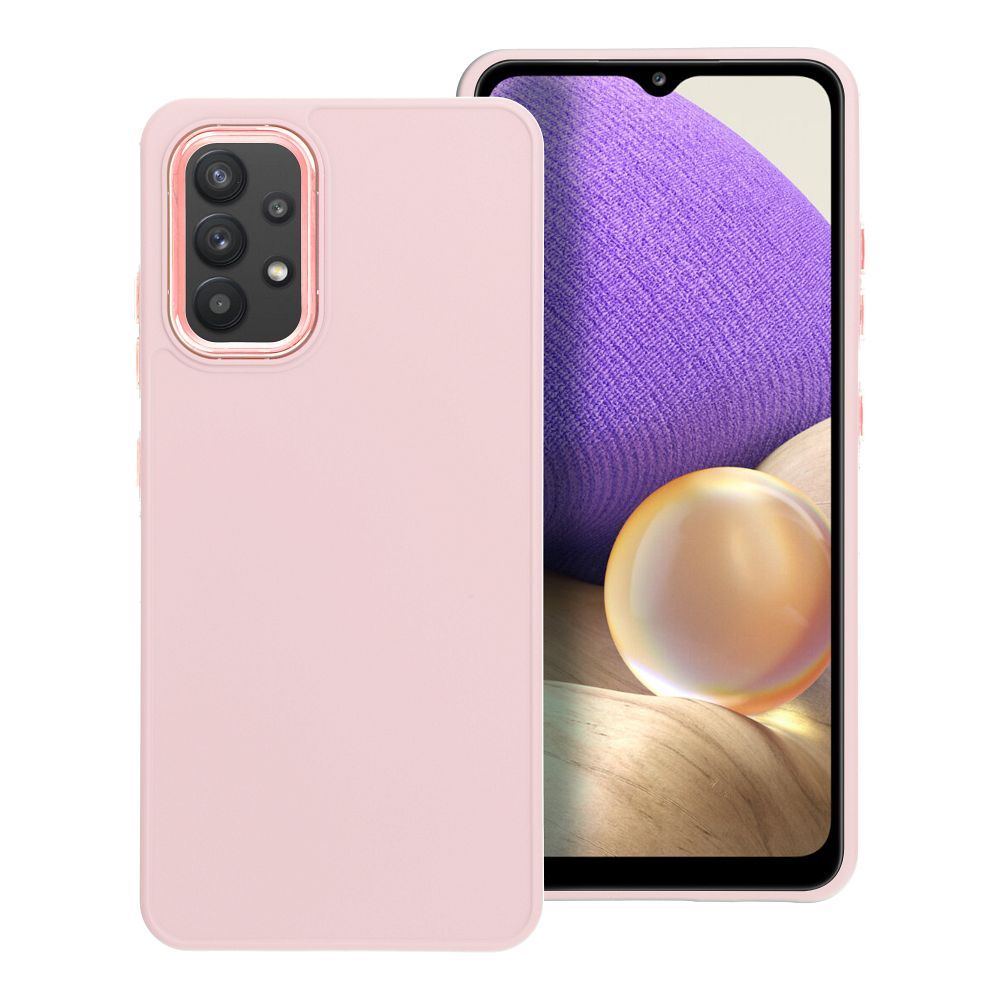 Kehyskotelo Samsung A32 LTE (4G) - puuterinpinkki