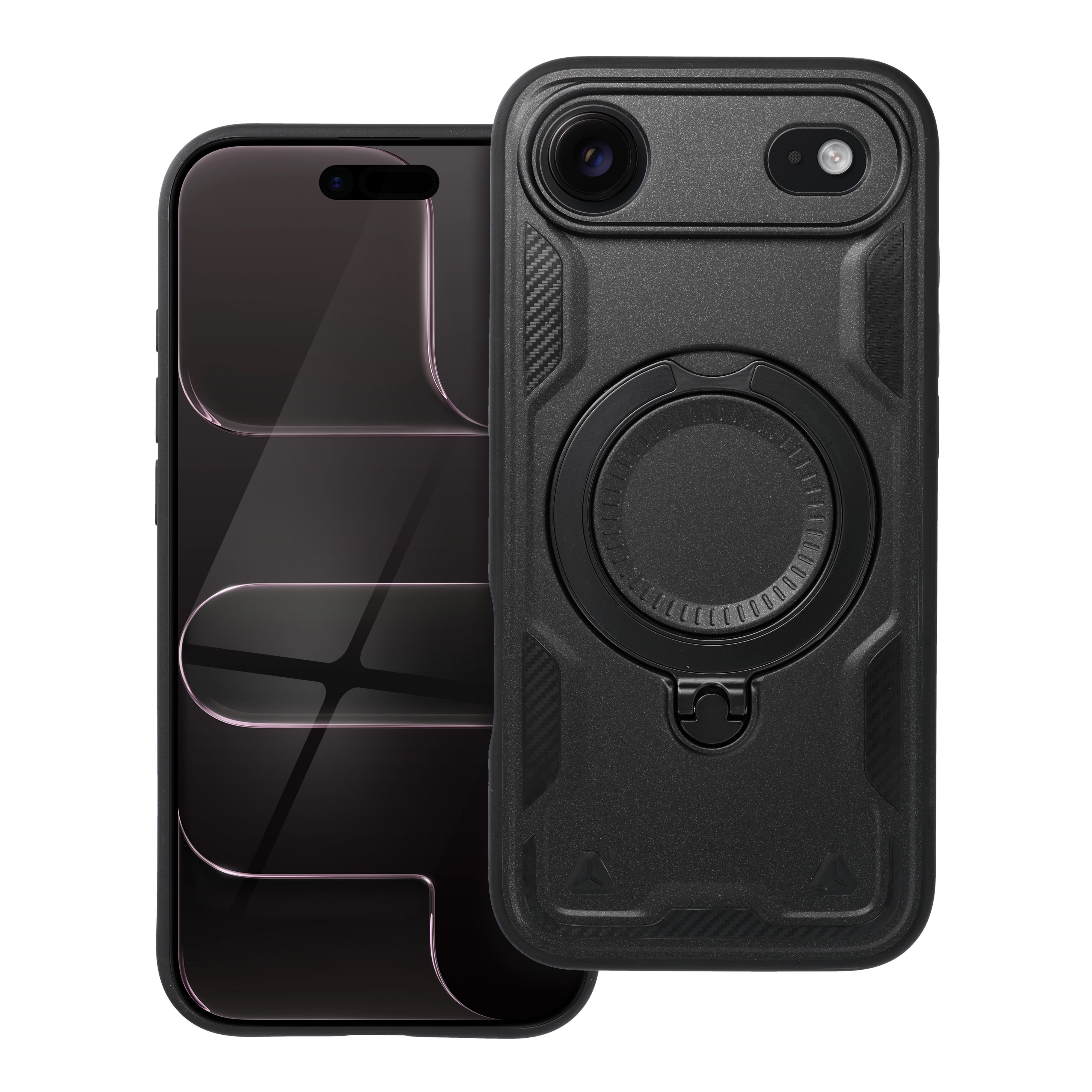 Suojakuori iPhone 17 AIR:lle Frost Armor musta