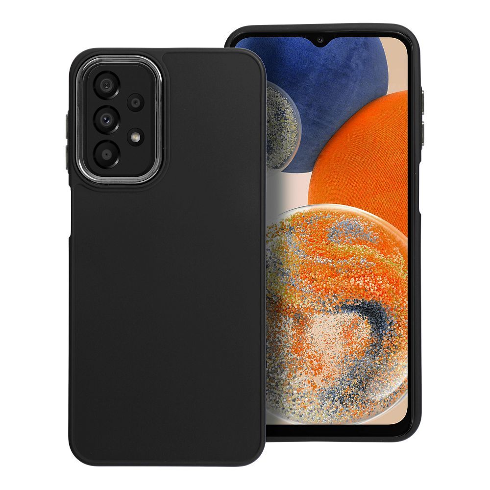 FRAME kotelo Samsung A23 5G musta