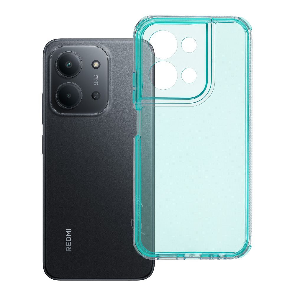 Suojakuori Xiaomi Redmi 15C (173,16 x 81,07 x 8,2):lle Matrix Clear minttu
