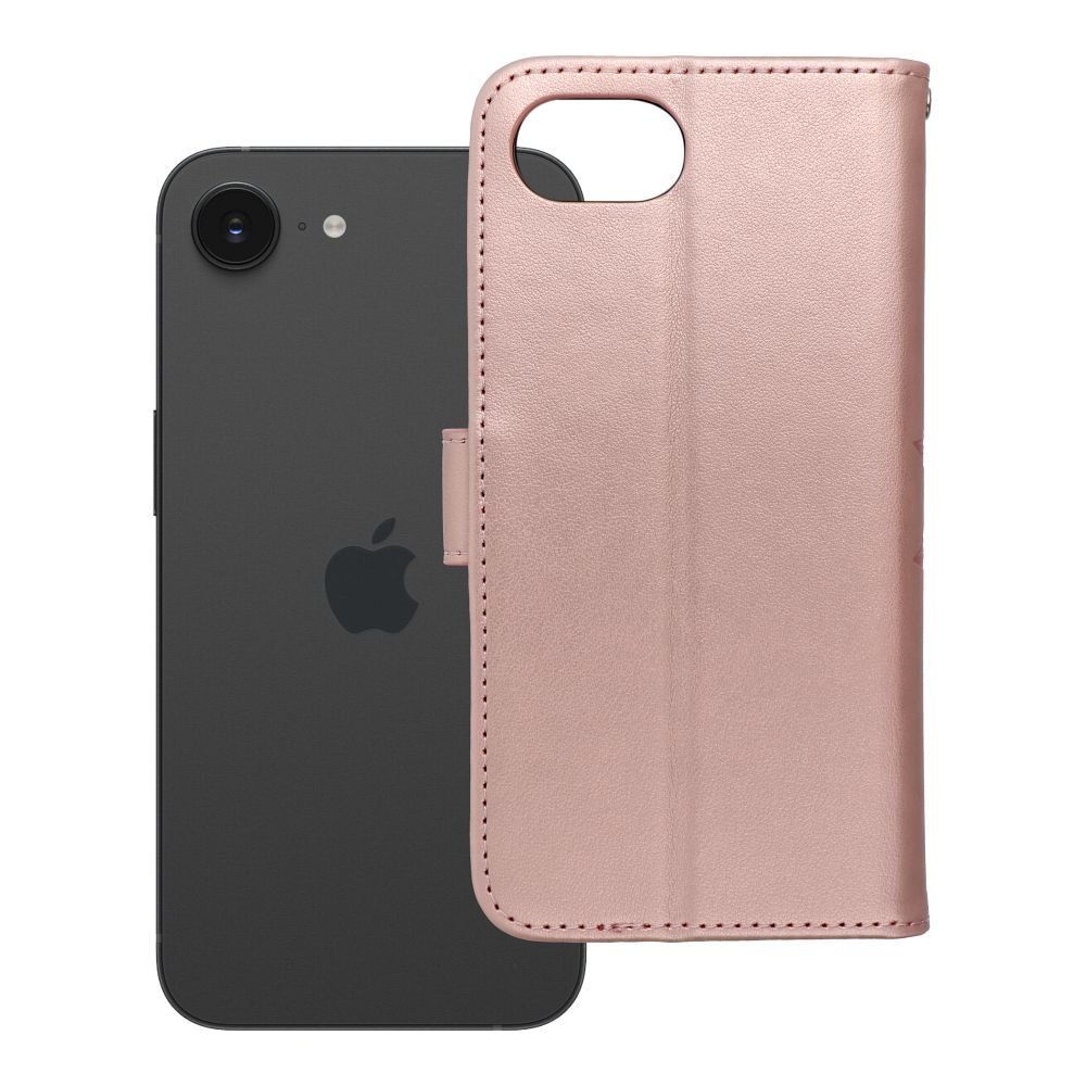 MEZZO kirjakotelo IPHONE 16e:lle (SE 4 2025) mandala ruusukulta