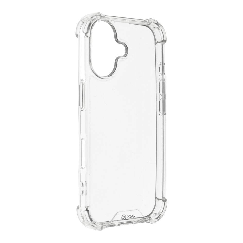 ROAR ARMOR JELLY kuori iPhone 16 läpinäkyvä