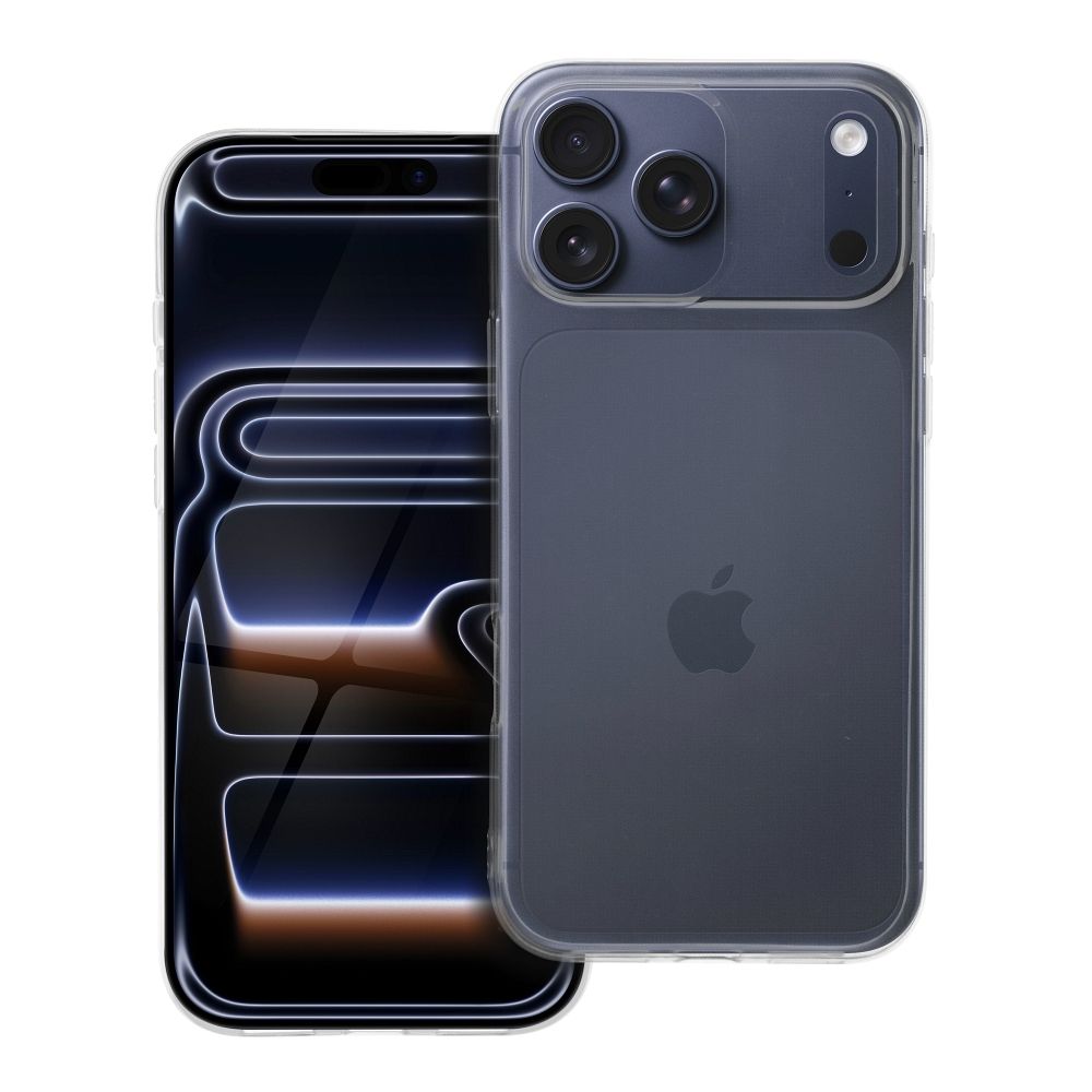 Suojakuori iPhone 17 PRO MAX:lle Clear Case 2 mm läpinäkyvä