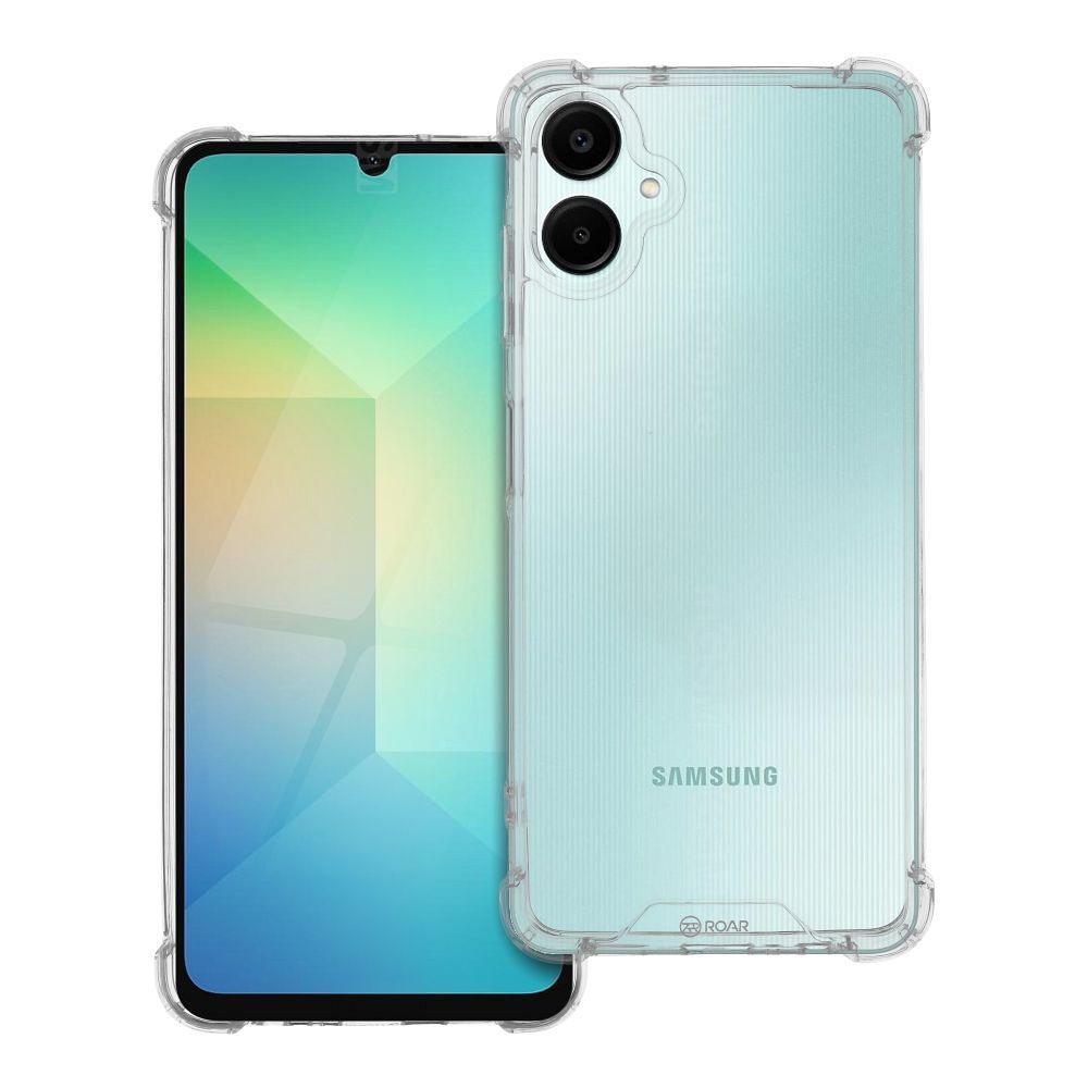 ROAR ARMOR JELLY kuori Samsung A06 läpinäkyvä