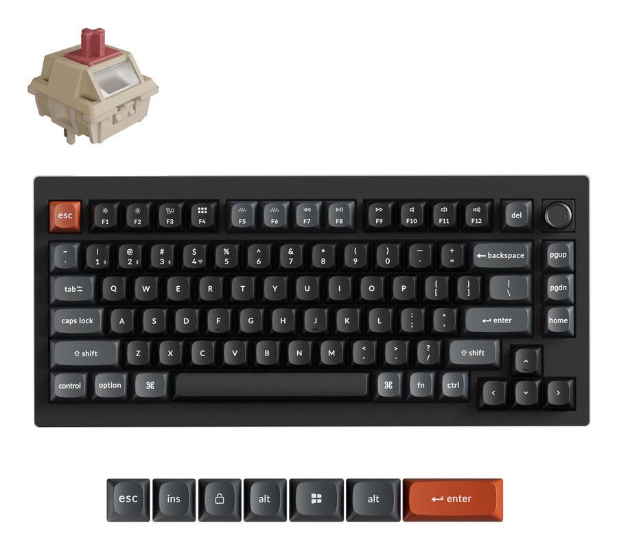 NÄPPÄIMISTÖ LANGATON V1 ULTRA/MUSTA V1U-D1 KEYCHRON