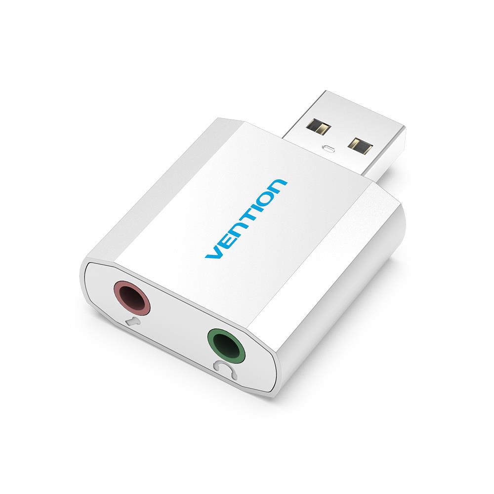 Vention VAB-S13 USB-äänikortti, 2 porttia