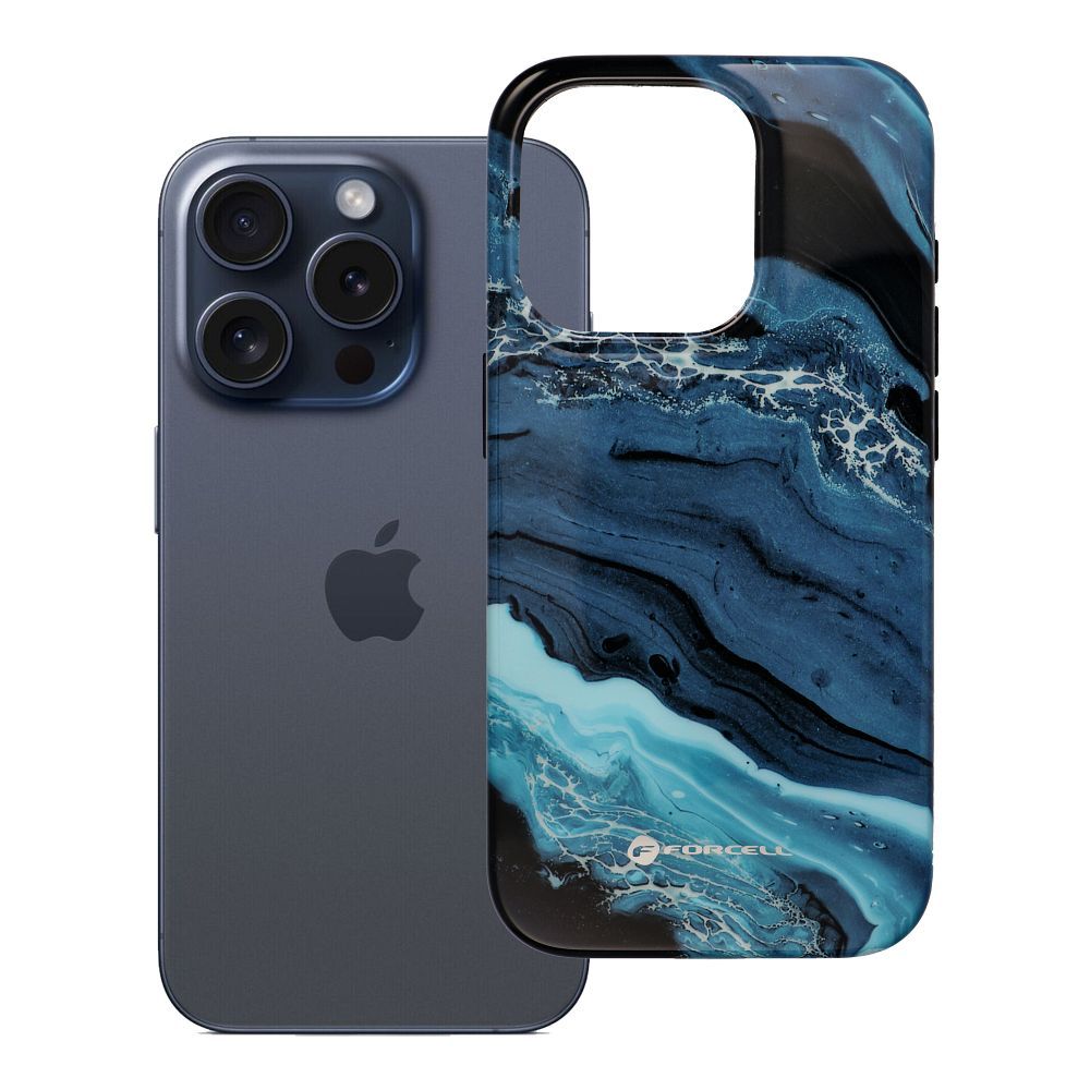 Suojakuori iPhone 15 PRO:lle Forcell F-Protect Mirage MagSafe-yhteensopiva Military Drop-Test syvameri