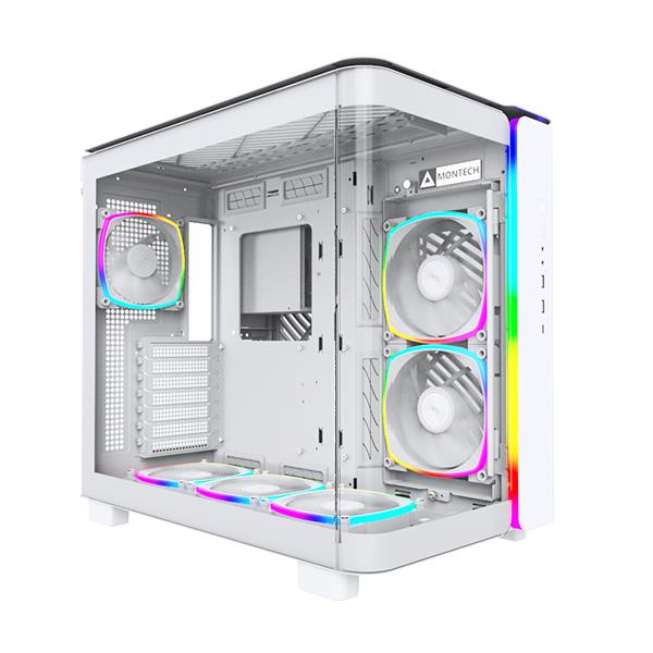 Montech King 95 Pro (W) kotelo, Midi Tower, ATX/MicroATX/MiniITX, valkoinen, KING95PRO(W)