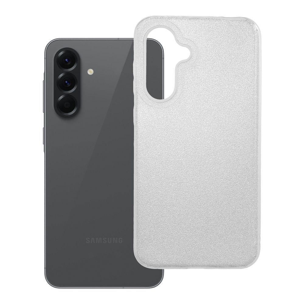 Hohtava suojakuori SAMSUNG A56 5G - hopea