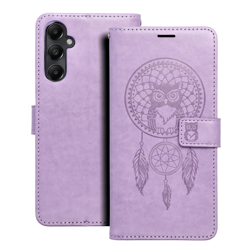 MEZZO Kirjasuojakuori Samsung A05s:lle dreamcatcher violetti