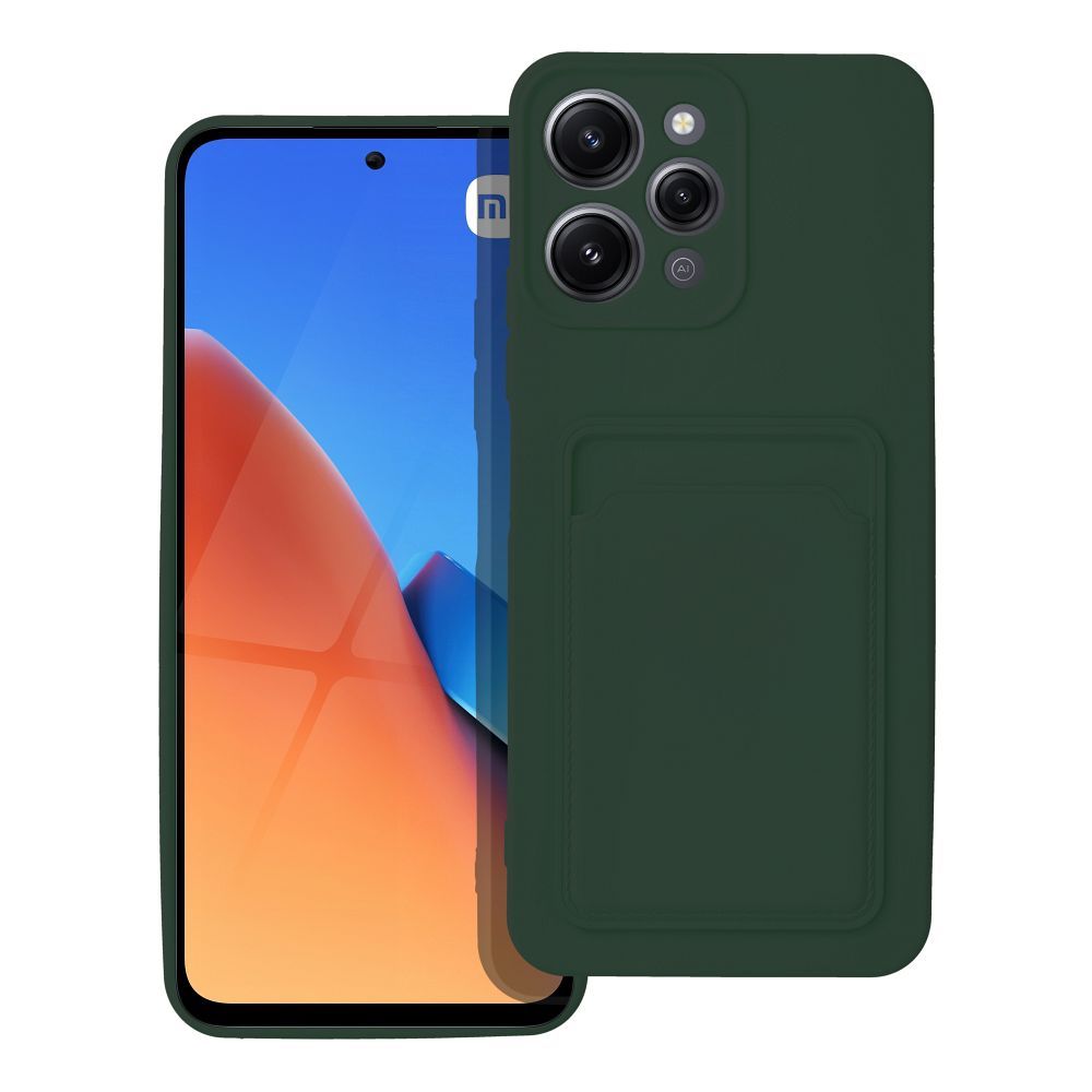 Case for Xiaomi Redmi 12 4G Card Case zielony