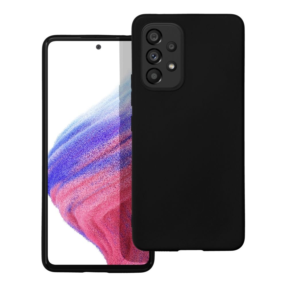 SOFT-suojakuori Samsung A53 5G, musta