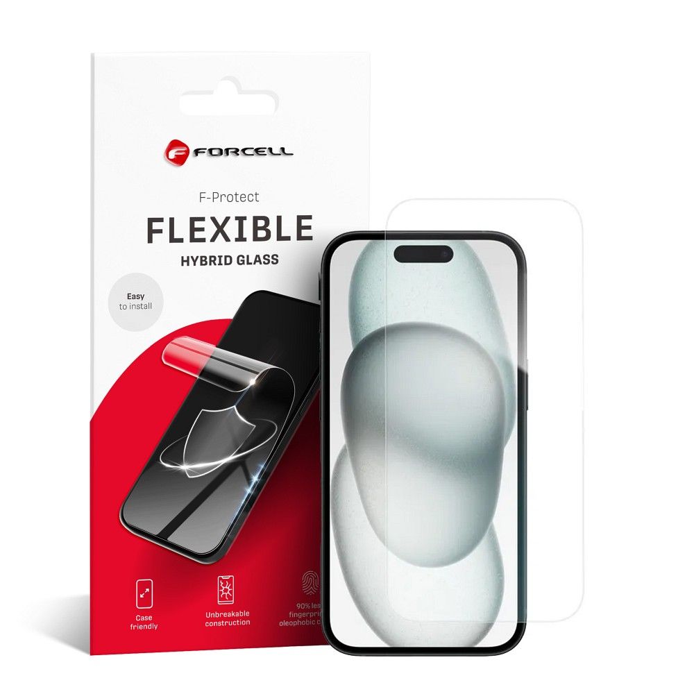 Forcell Flexible Nano Glass iPhone 15