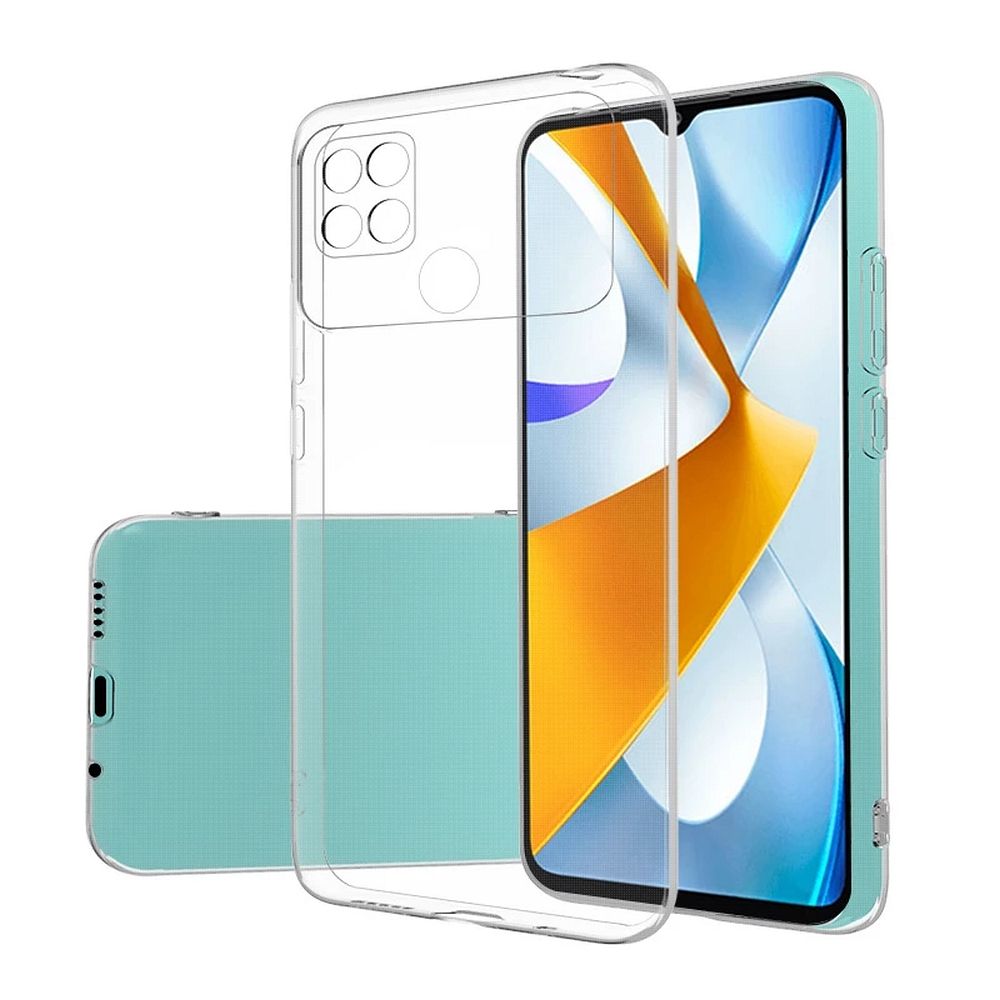 Case for Xiaomi Poco C40 Back Case Ultra Slim 0,5 mm transparent