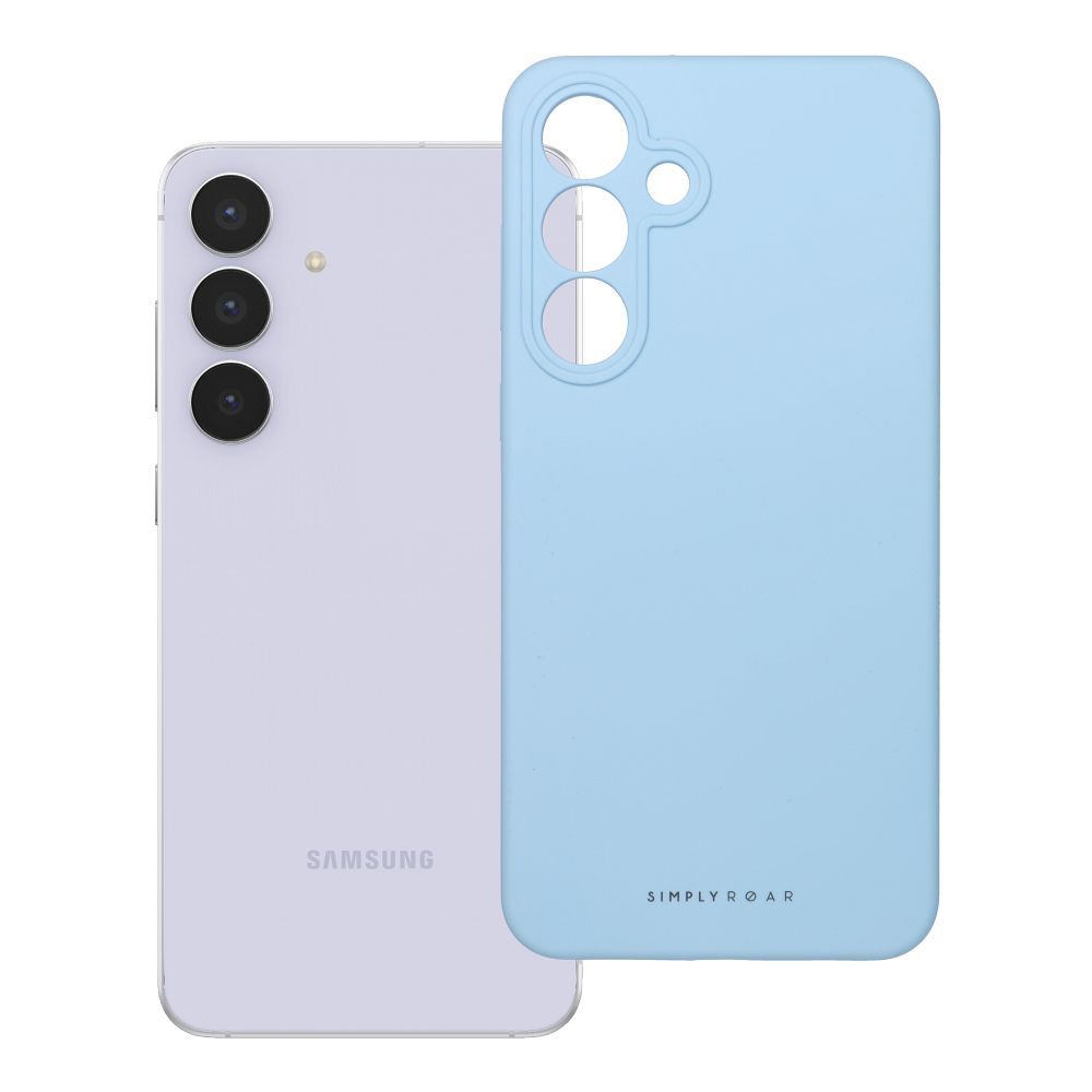 ROAR Suojakuori CLOUD SKIN Samsung S25 FE:lle vaaleansininen