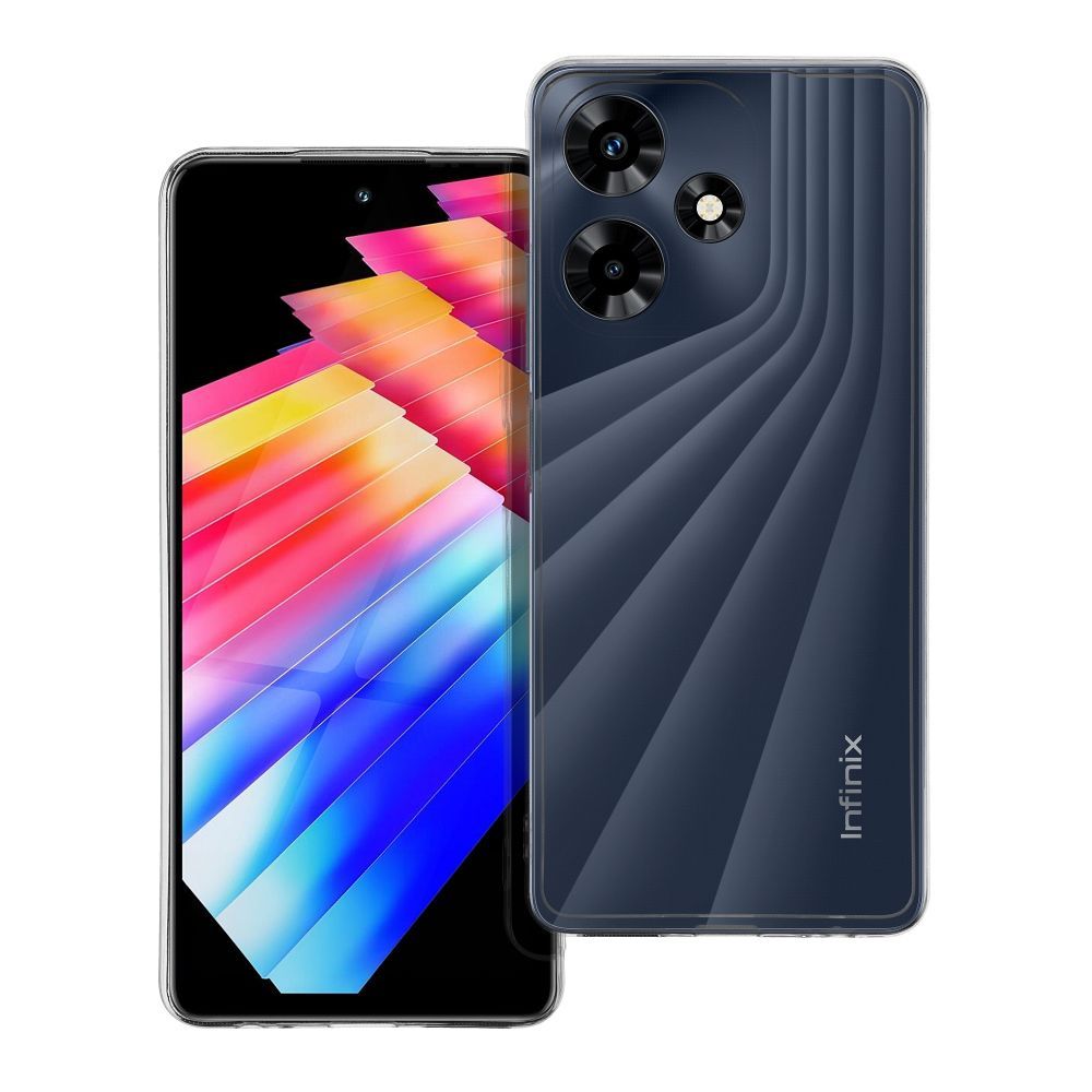 Case for Infinix HOT 30 Clear Case 2 mm (camera protection) transparent