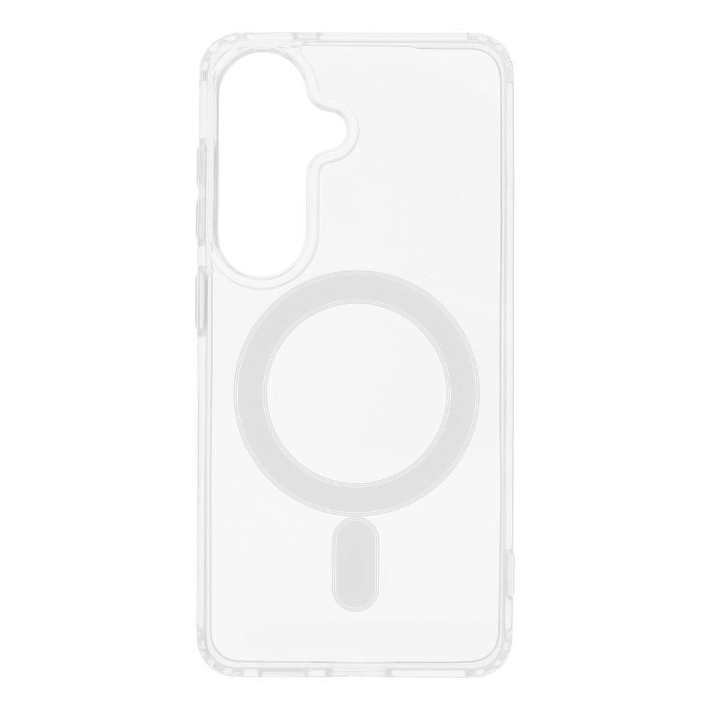 Suojakuori Samsung S26:lle Clear Mag Cover (MID) yhteensopiva MagSafen kanssa läpinäkyvä