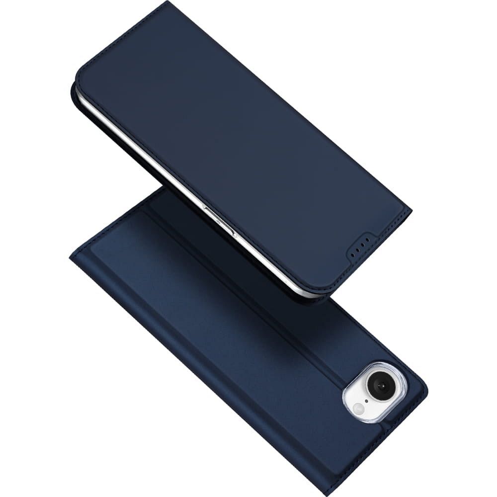 Dux Ducis SKIN PRO lompakkosuojakuori iPhone 16e sininen