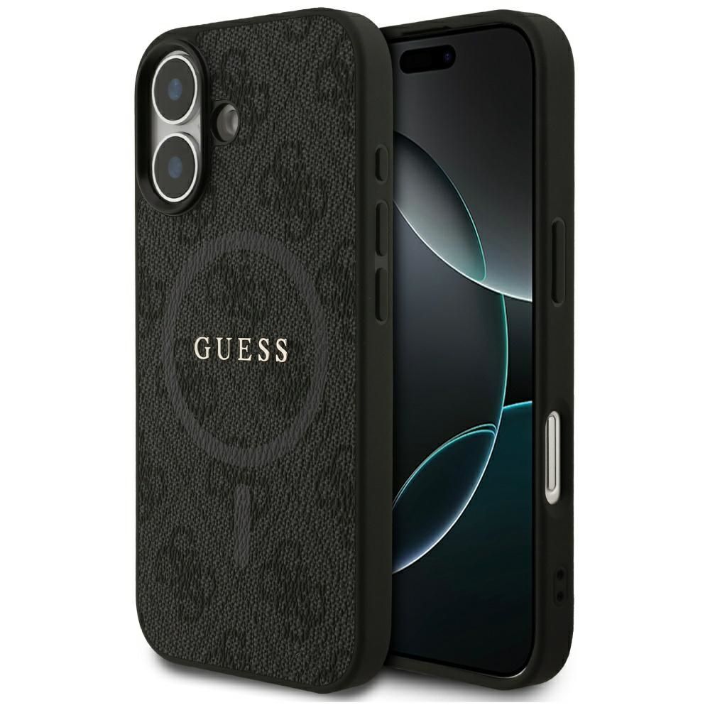 Guess MagSafe Suojakuori GUHMP17SG4GFRK iPhone 17:lle - Musta