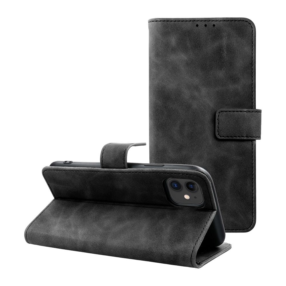 Läppäsuojakuori iPhone 11:lle Tender Book musta