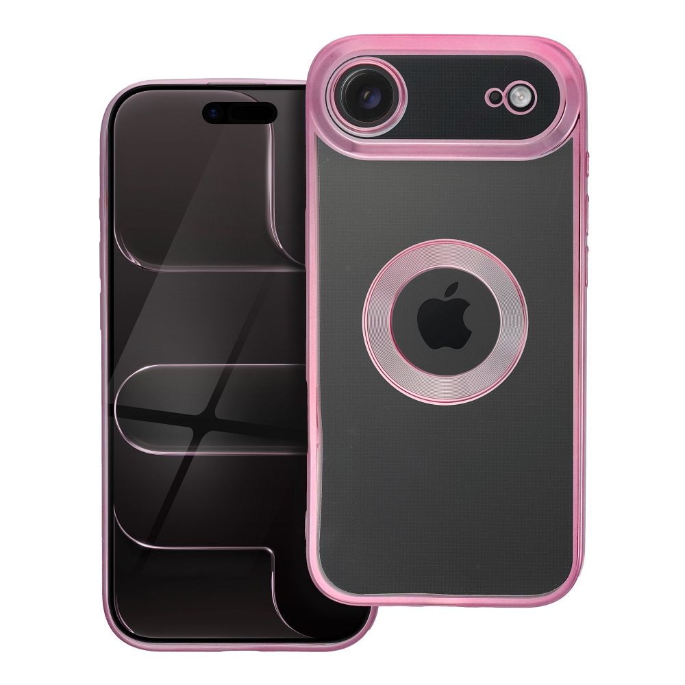 Glam Suojakuori iPhone 17 AIR:lle puuterivaaleanpunainen