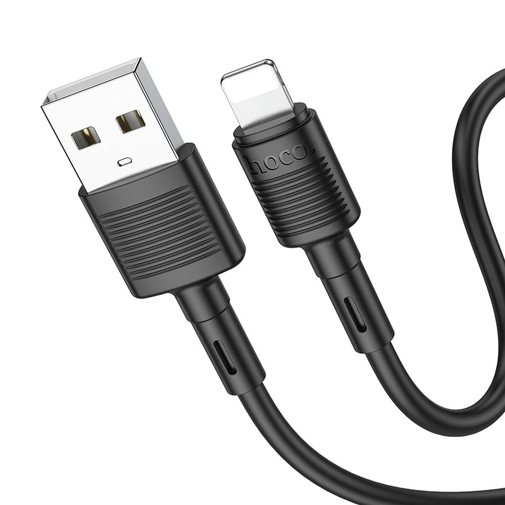 Hoco USB-A - Lightning -kaapeli 2,4A 1 m X83 - musta