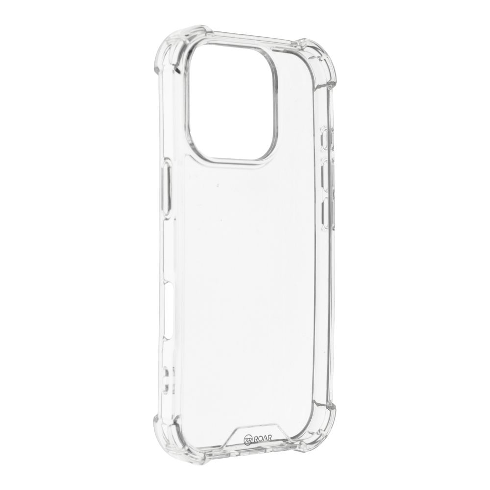 ROAR ARMOR JELLY kuori iPhone 16 Pro läpinäkyvä