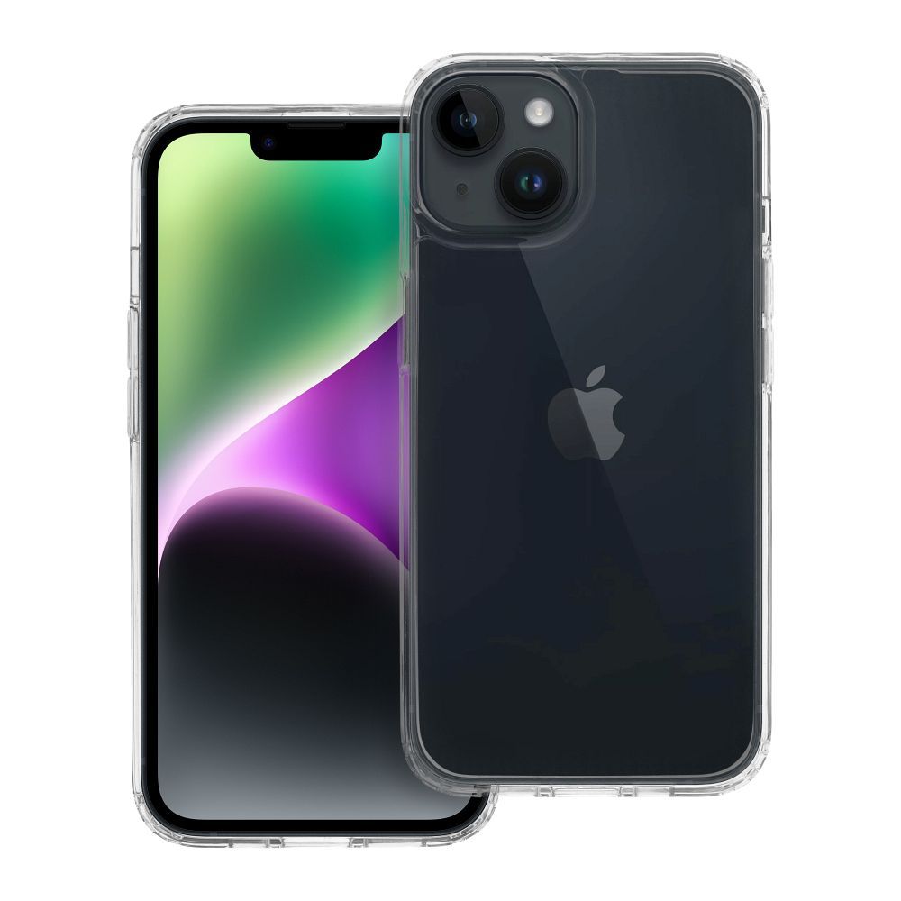 Suojakuori iPhone 14:lle Super Clear Hybrid läpinäkyvä