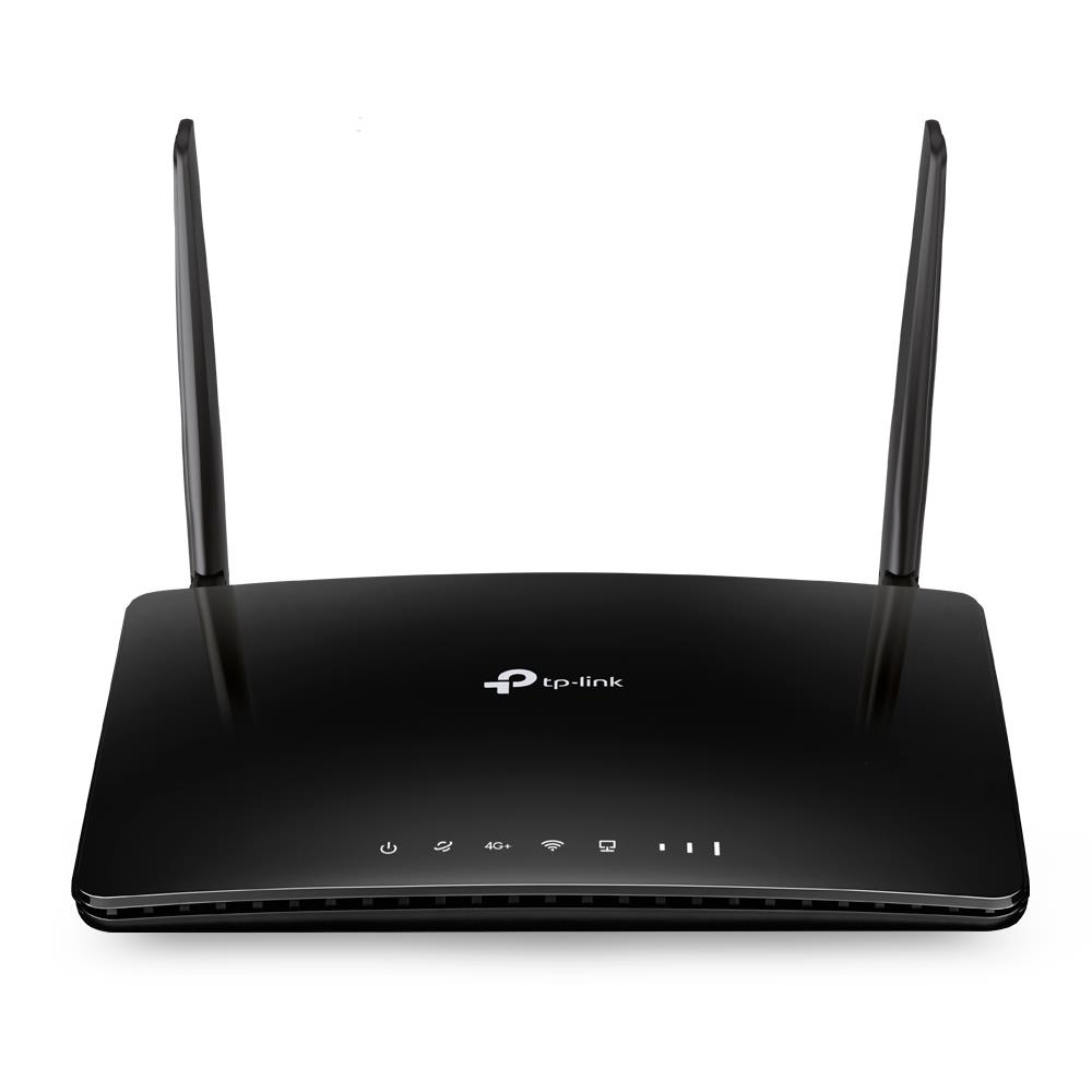 Langaton reititin TP-Link 1200 Mbps IEEE 802.11a/b/g/n/ac 3x10/100/1000M 1xLAN/WAN-portti 2 antennia 4G Archer MR500