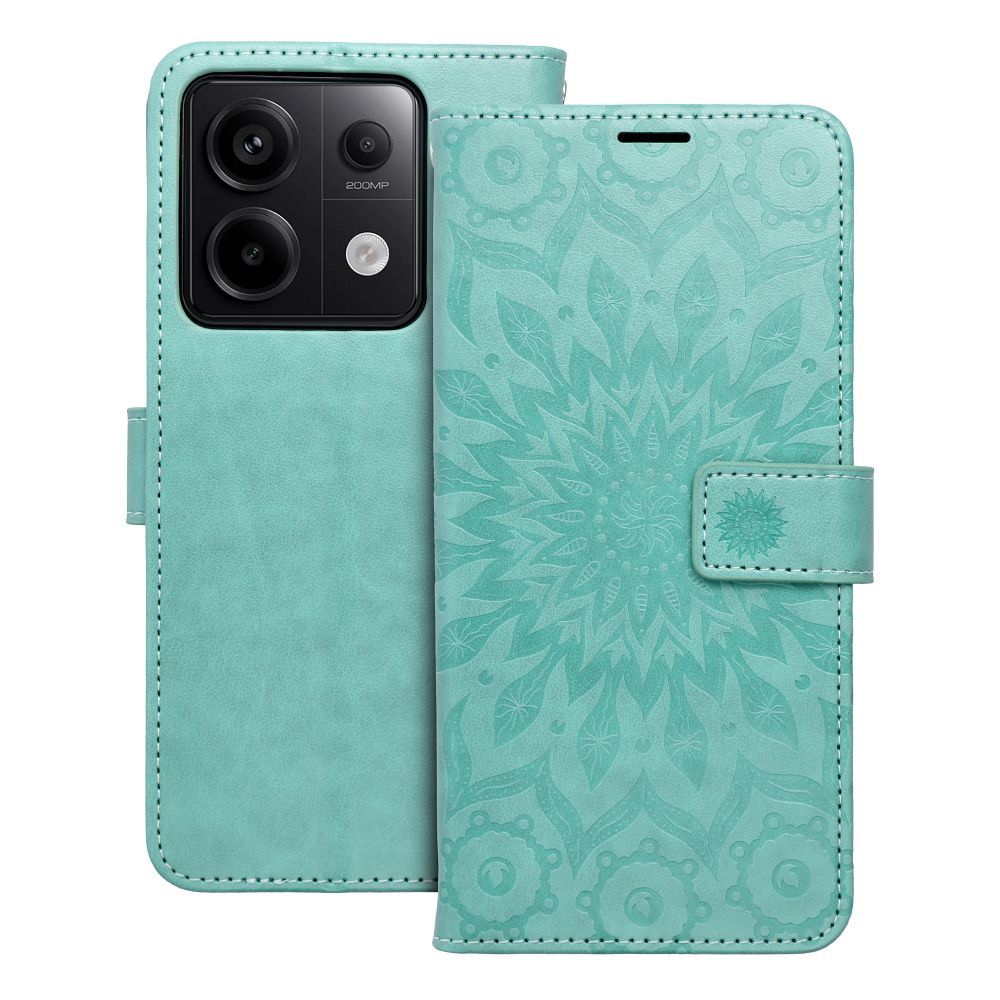 Flip case for Xiaomi Redmi NOTE 13 PRO 5G Mezzo Book mandala green