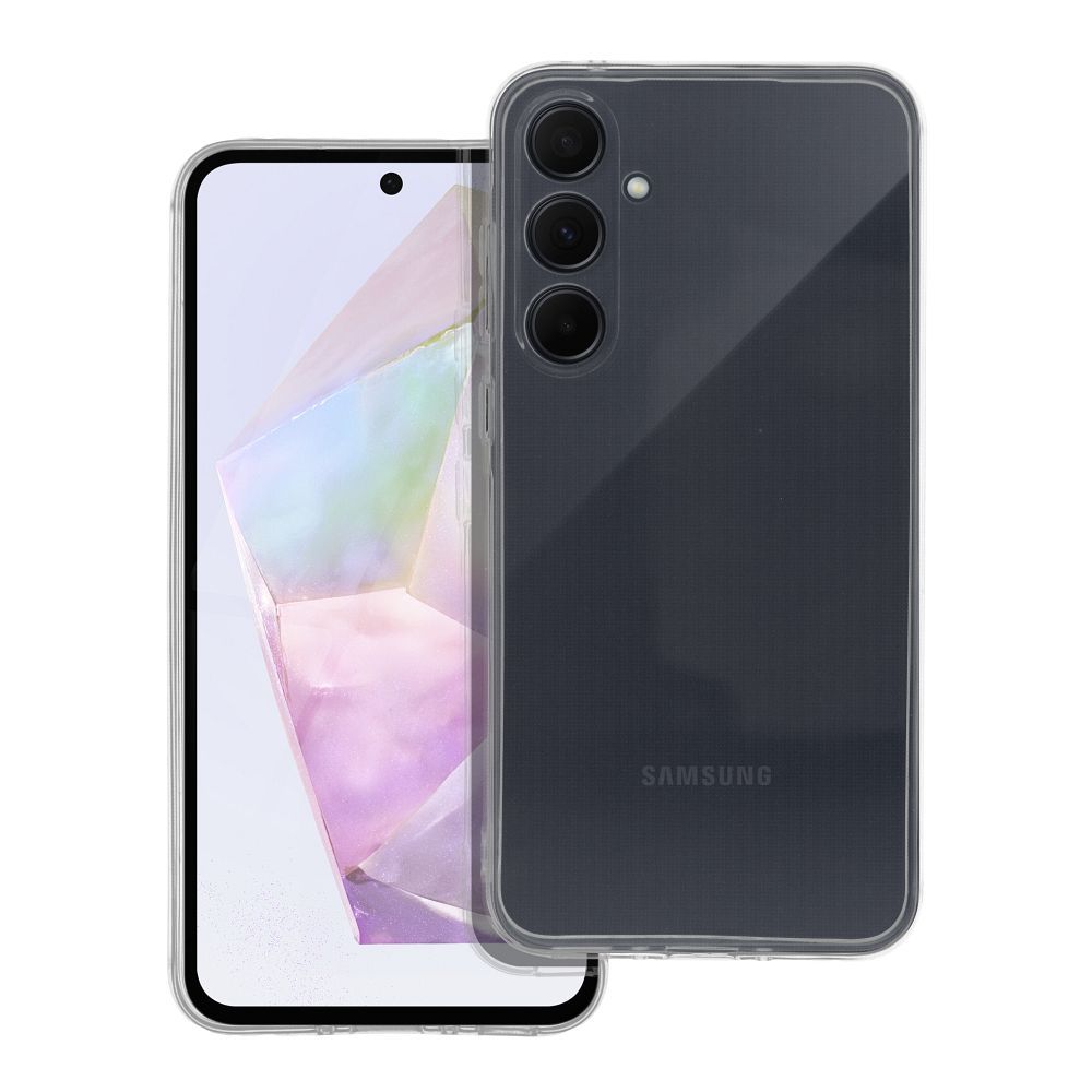 Läpinäkyvä 2 mm Suojakuori Samsung A35 5G:lle (kameransuoja)