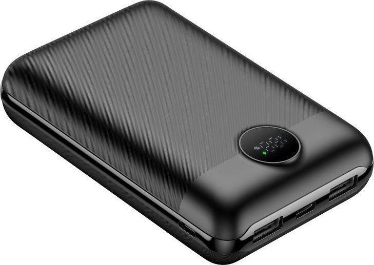 Veger S20 (W2081) -varavirtalähde PD QC3.0 2A 22,5W 20000 mAh, musta