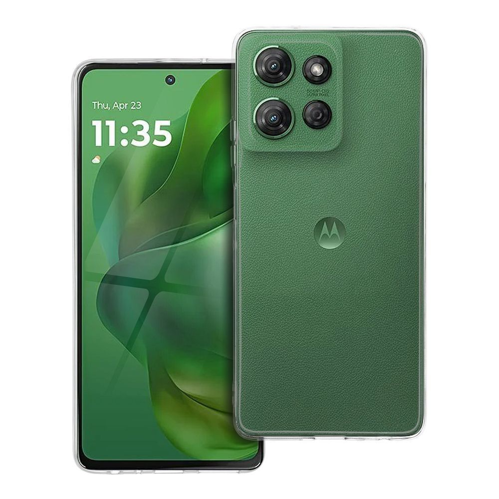 Suojakuori Motorola G POWER 2025:lle Kirkas Suojakuori 2 mm läpinäkyvä