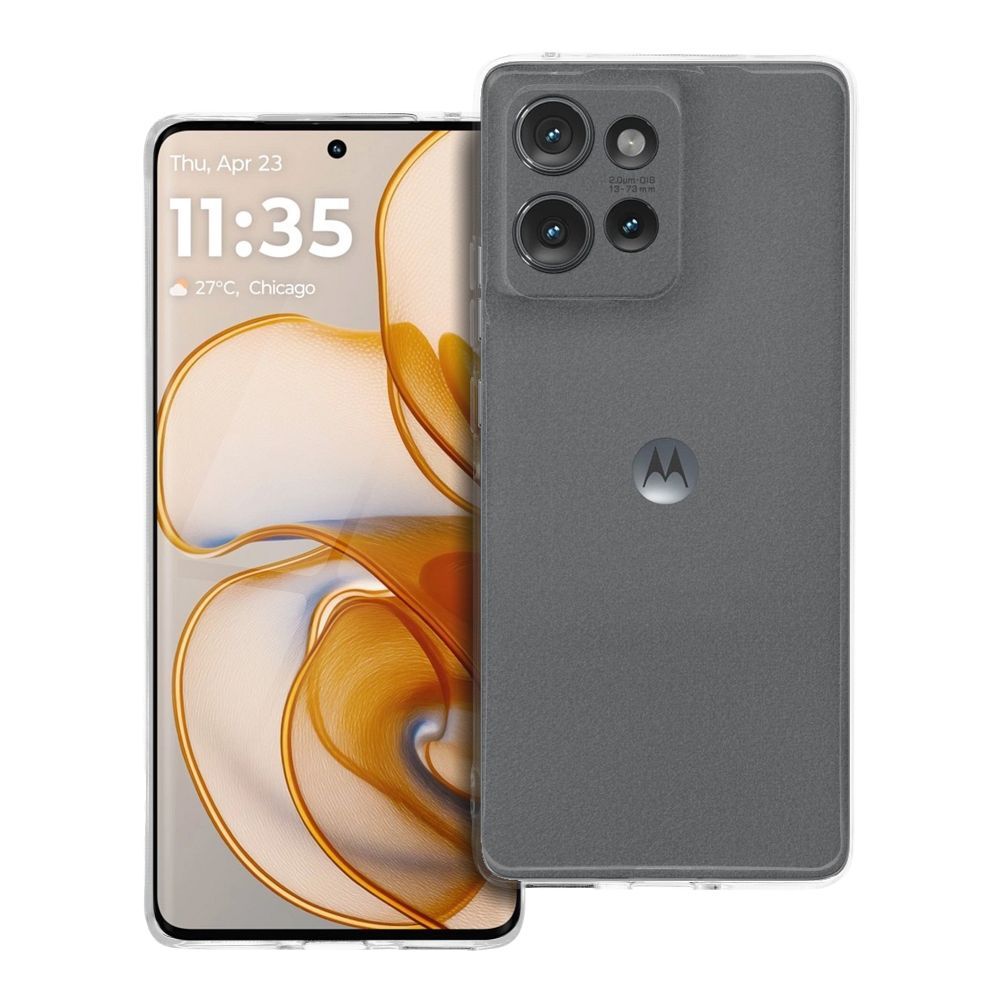 Suojakuori Motorola EDGE 50:lle Kirkas Suojakuori 2 mm läpinäkyvä