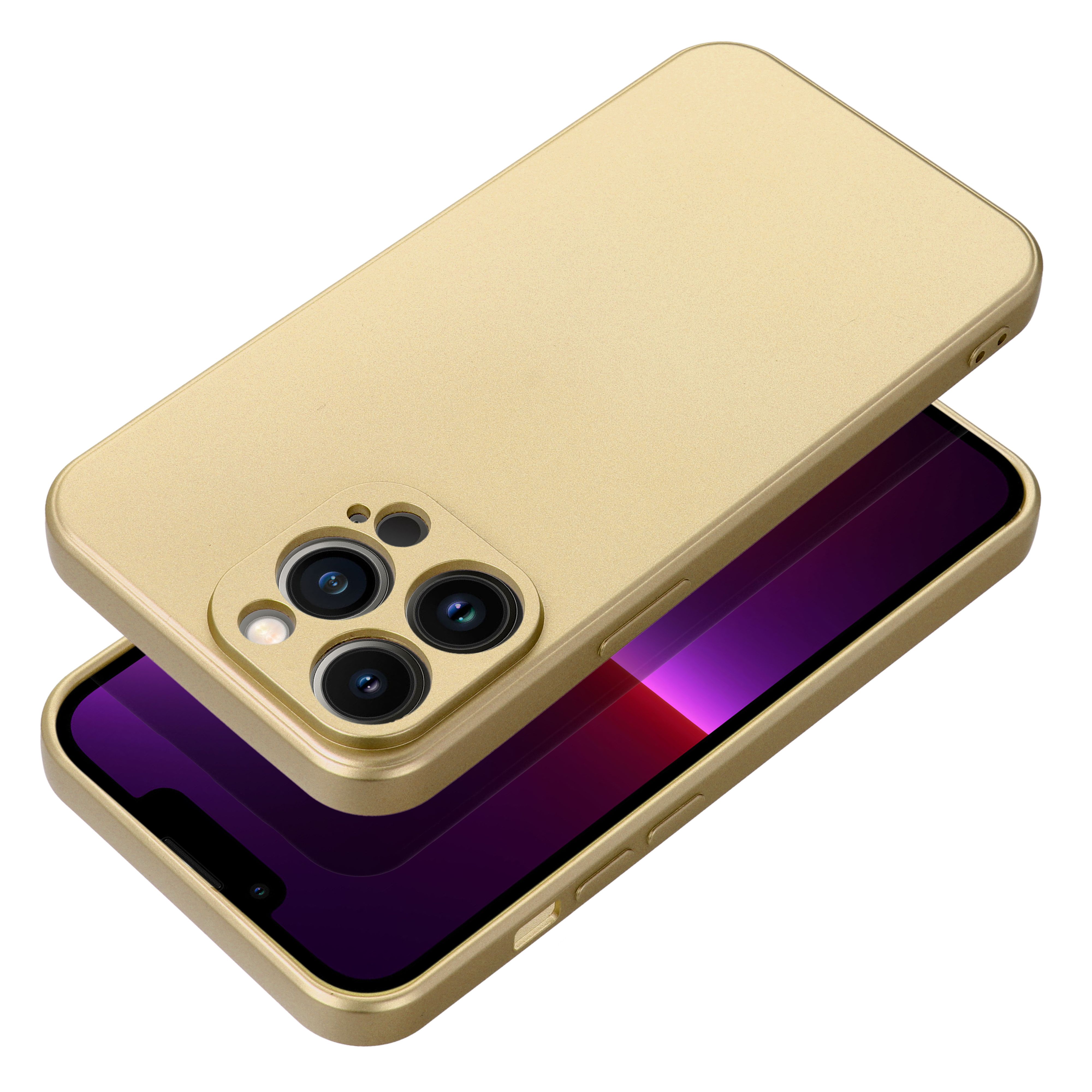 Metallinen Suojakuori iPhone 17 AIR:lle kultainen