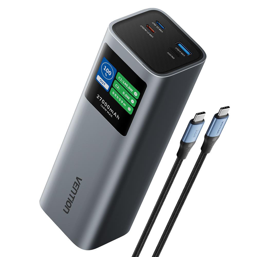 VENTION FKEH0 USB-varavirtalähde 27000mAh 140W