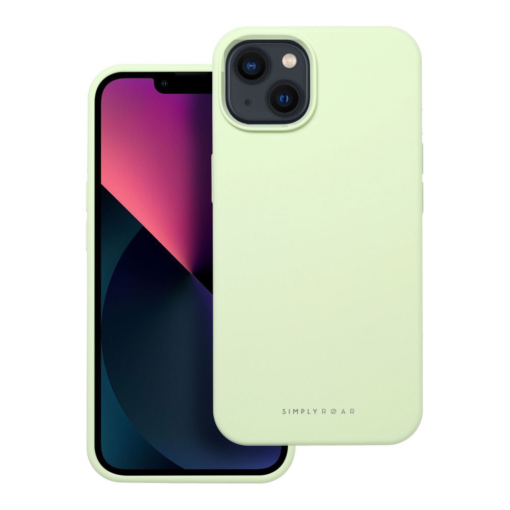 ROAR Suojakuori CLOUD SKIN iPhone 13:lle vaaleanvihreä