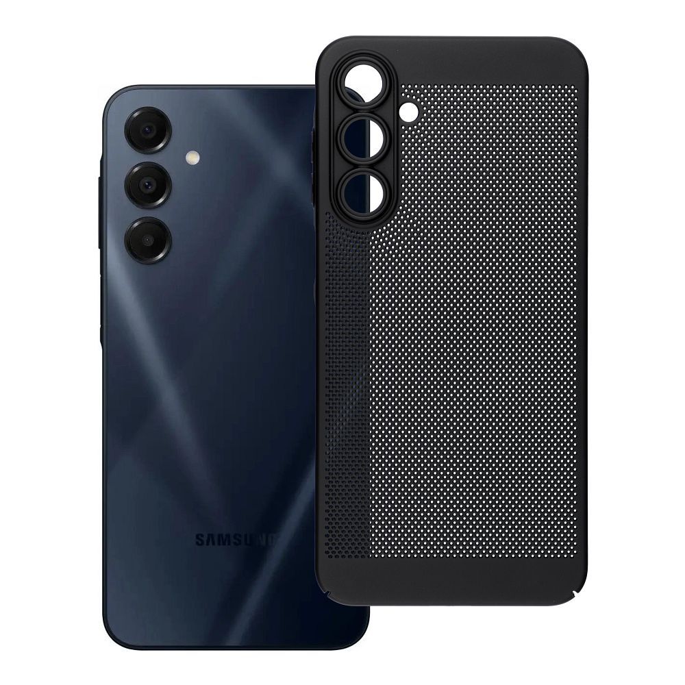Suojakuori Samsung A16 5G / A16 4G:lle Breezy musta