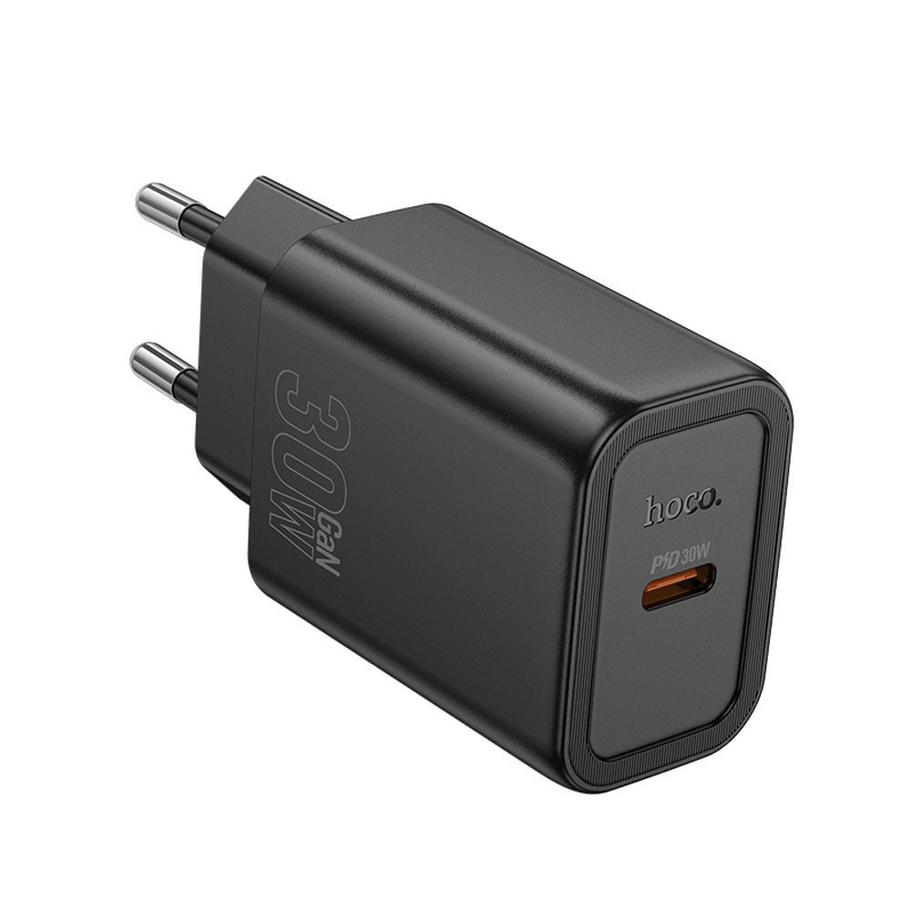 Laturi Hoco N62 (1xUSB-C 30W) musta