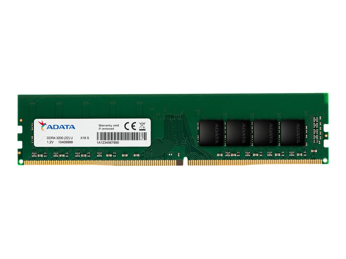 ADATA 8GB DDR4 3200MHz U-DIMM 22-22-22 -muisti