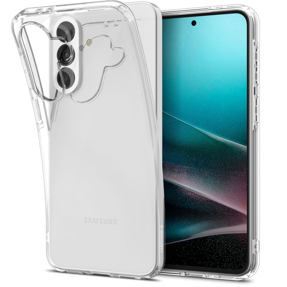 Spigen Liquid Crystal -suojakuori Samsung Galaxy A37 5G:lle crystal clear