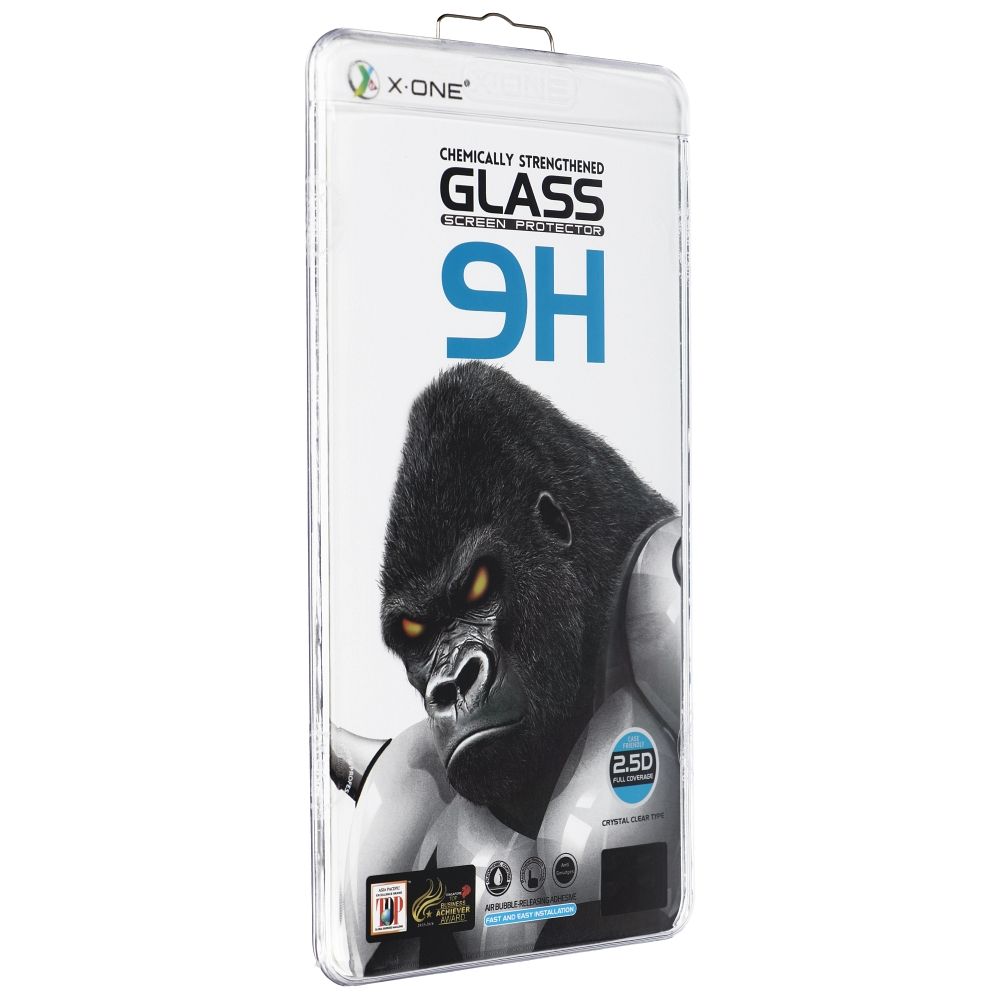 3D Full Cover Karkaistu lasi X-ONE - Samsung Galaxy S26 Ultra:lle - toimiva sormenjälkitunnistin