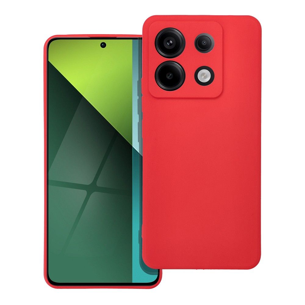 Pehmeä suojakuori Xiaomi Redmi Note 13 Pro 5G punainen
