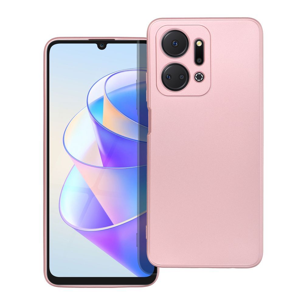 Case for Honor X7A Metallic pink
