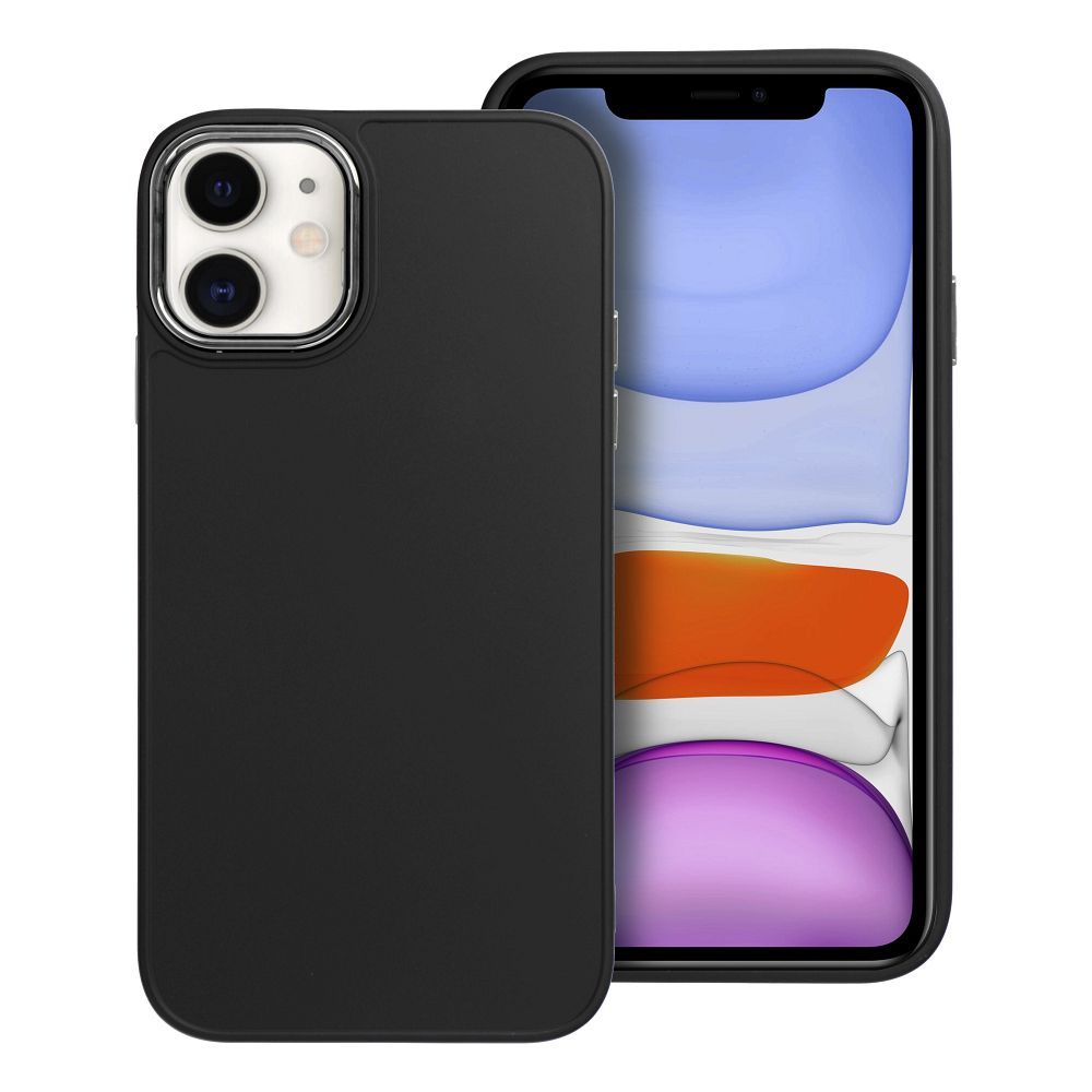 Frame Suojakuori iPhone 11:lle musta