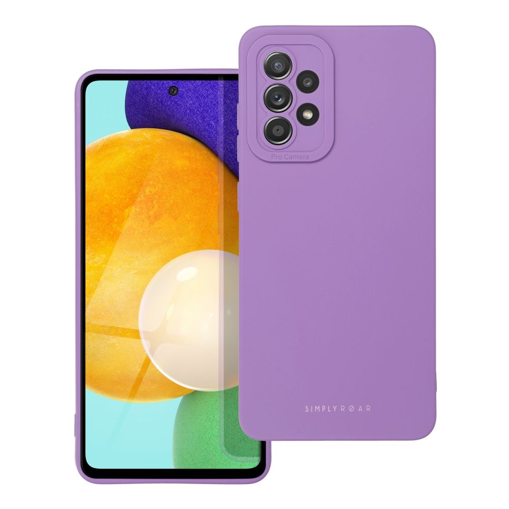 ROAR Suojakuori LUNA Samsung A52 5G / A52 LTE (4G) / A52s 5G:lle violetti