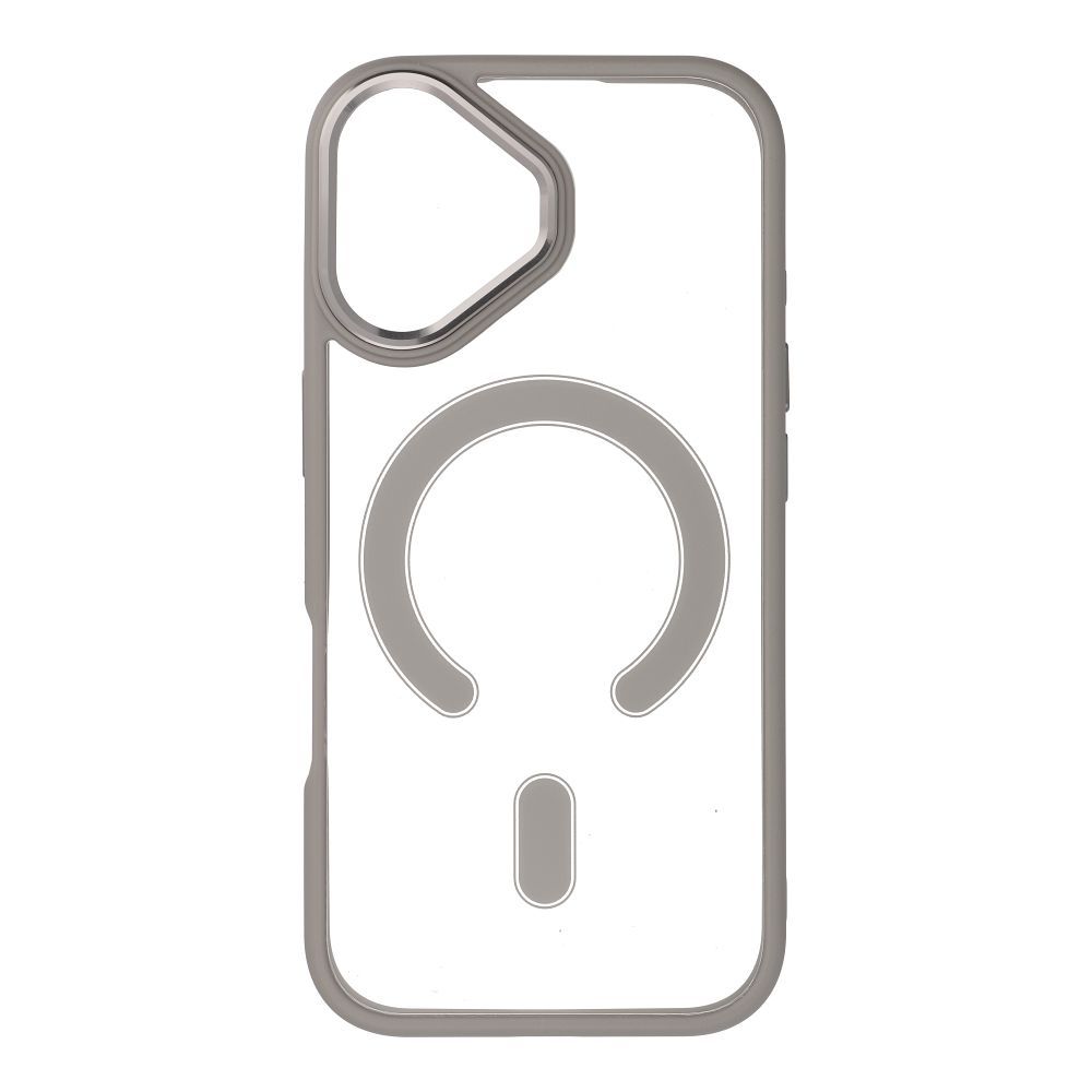 Suojakuori iPhone 17:lle Color Edge Mag Cover yhteensopiva MagSafe titaani-harmaa
