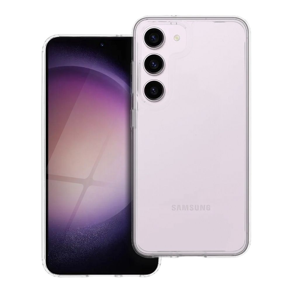 Suojakuori Samsung S23:lle Super Clear Hybrid läpinäkyvä